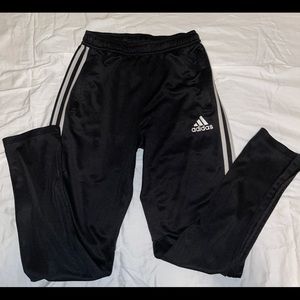Adidas logo track pant ankle zip up